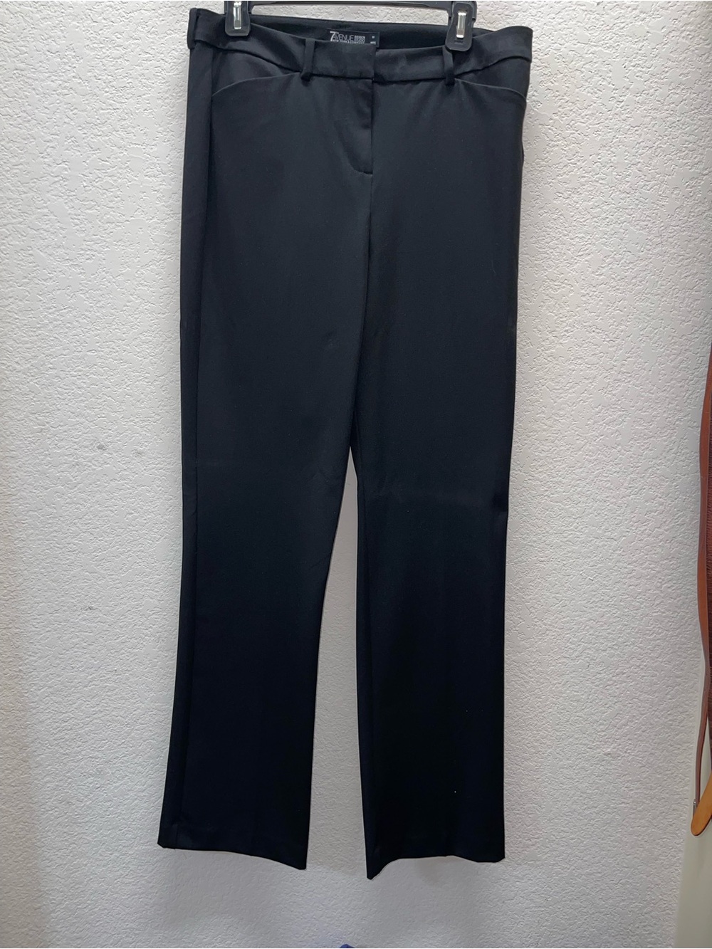 New York & Company Black Straight-Leg Dress Trousers